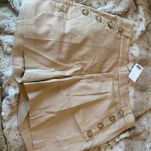 Khaki banana republic shorts size 4